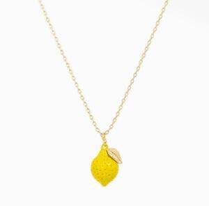 Zesty Babe Lemon Necklace